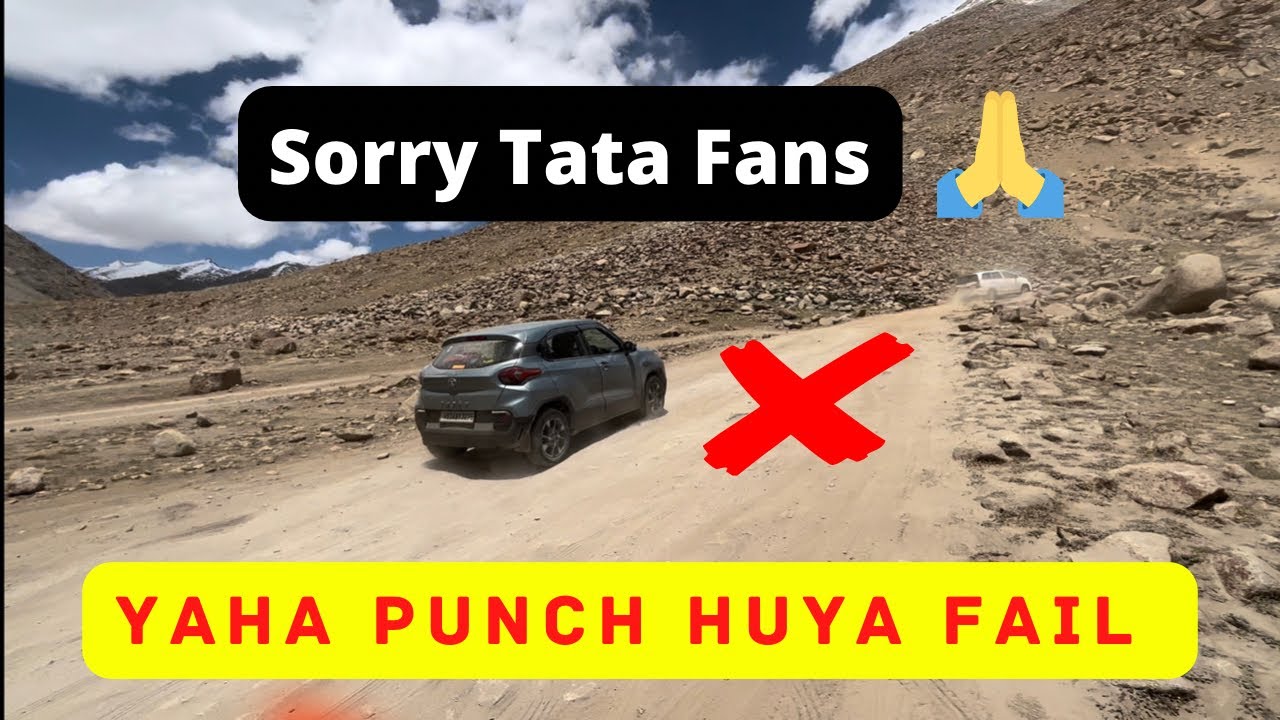 Yeh to hona hi tha🤐 Pangong lake ।  leh ladakh । tata punch । Part 9