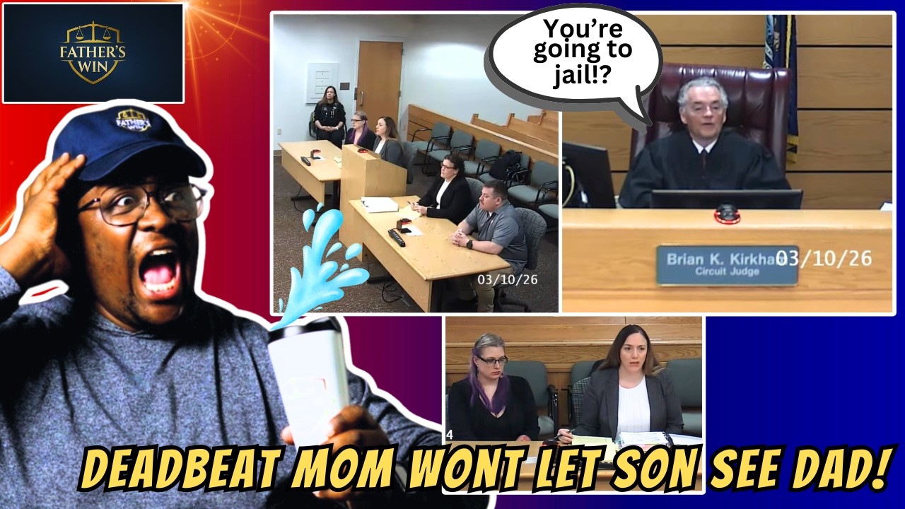 DEADBEAT MOM wont let Son see DAD! Judge Holds Her in Contempt!
