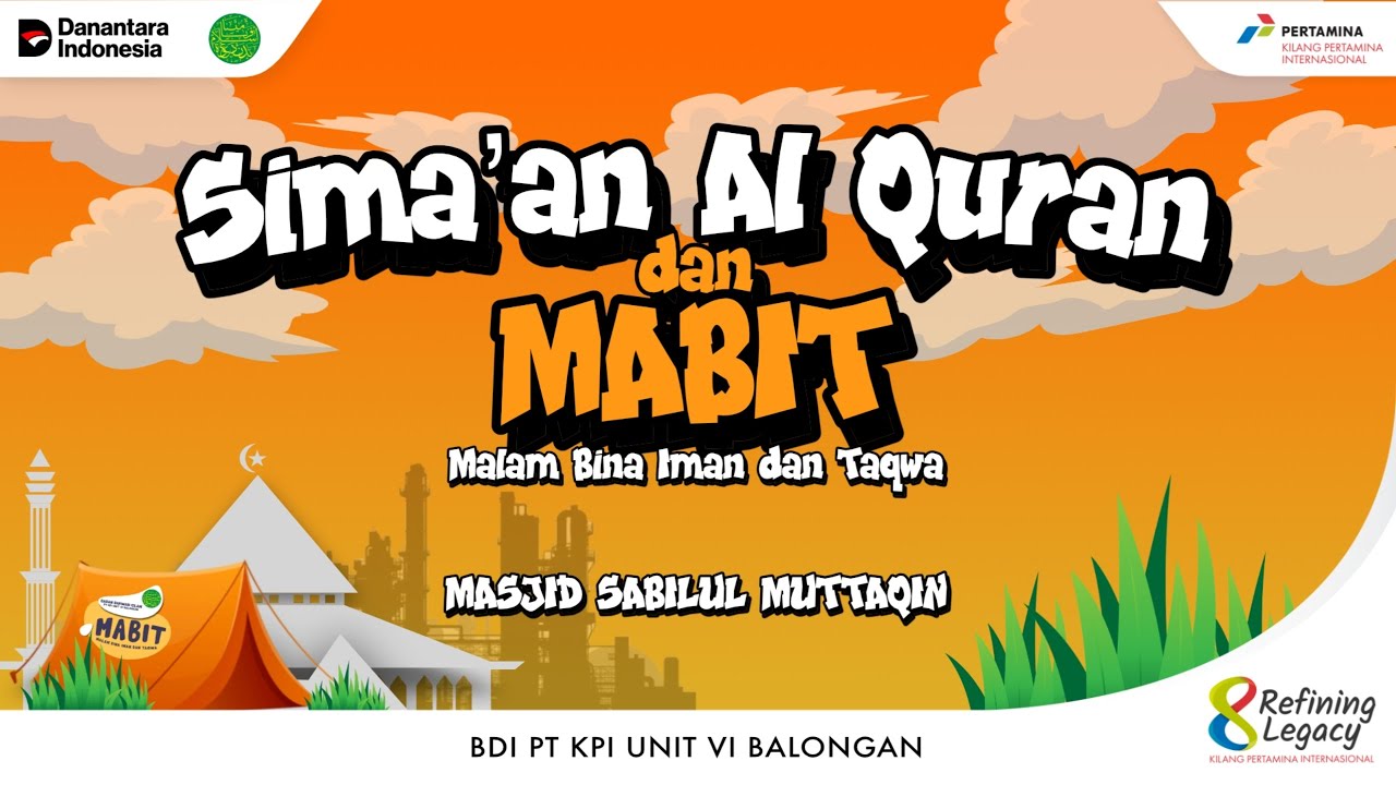 INTIP KESERUAN MABIT 2026: Tidur di Masjid, Bangun Lebih Dekat dengan Allah Tahun Baru Semangat Baru