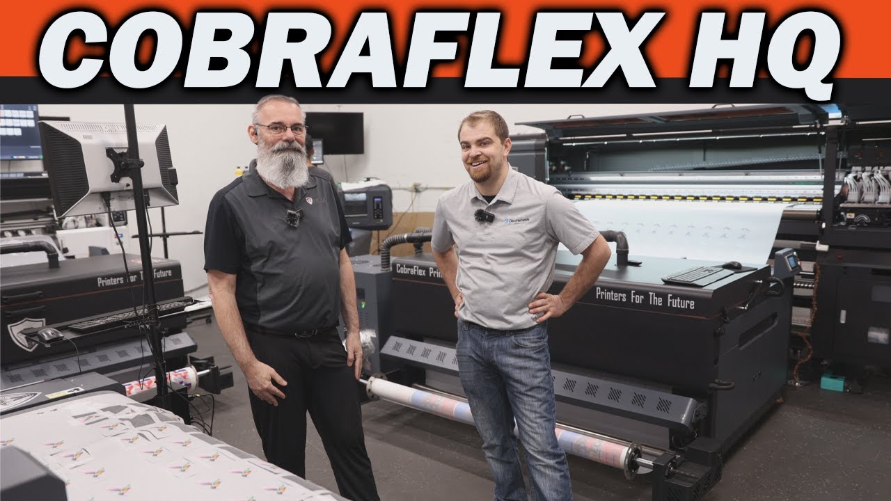 Touring CobraFlex's HQ: A Behind-The-Scenes Look at how their DTF Printers are Made