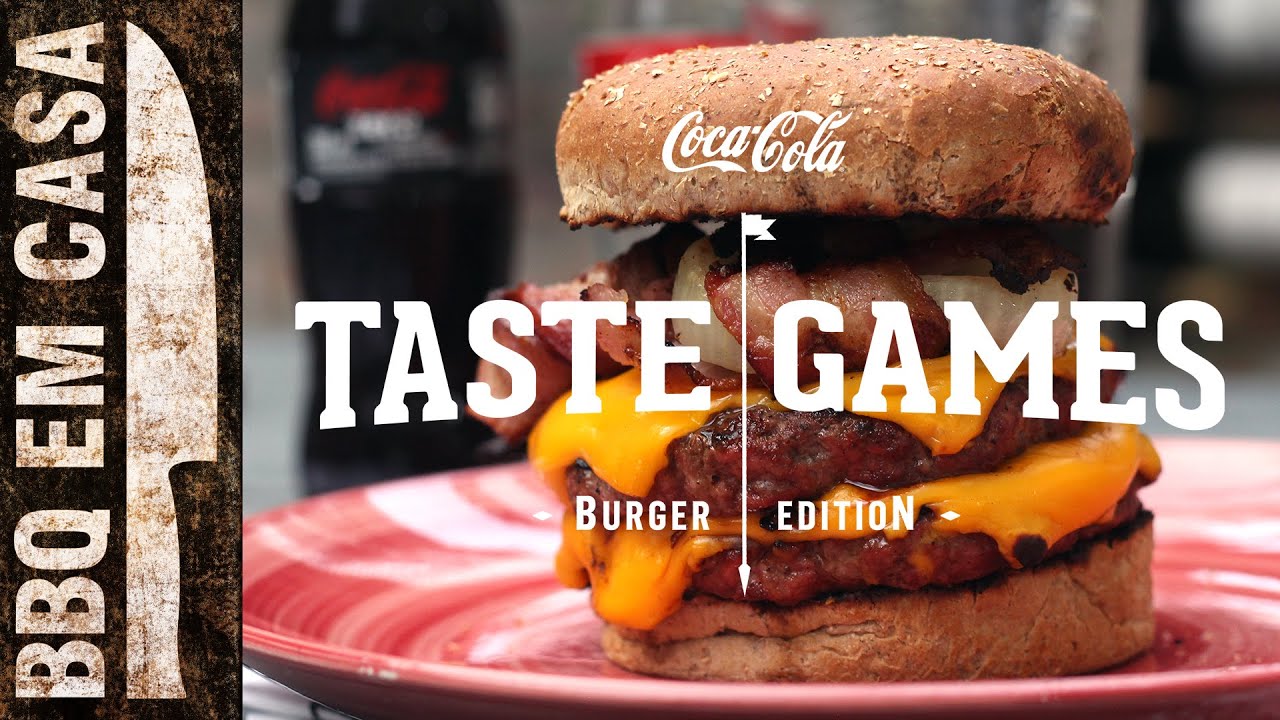RECEITA DE BACON ONION BURGER | COCA-COLA TASTE GAMES