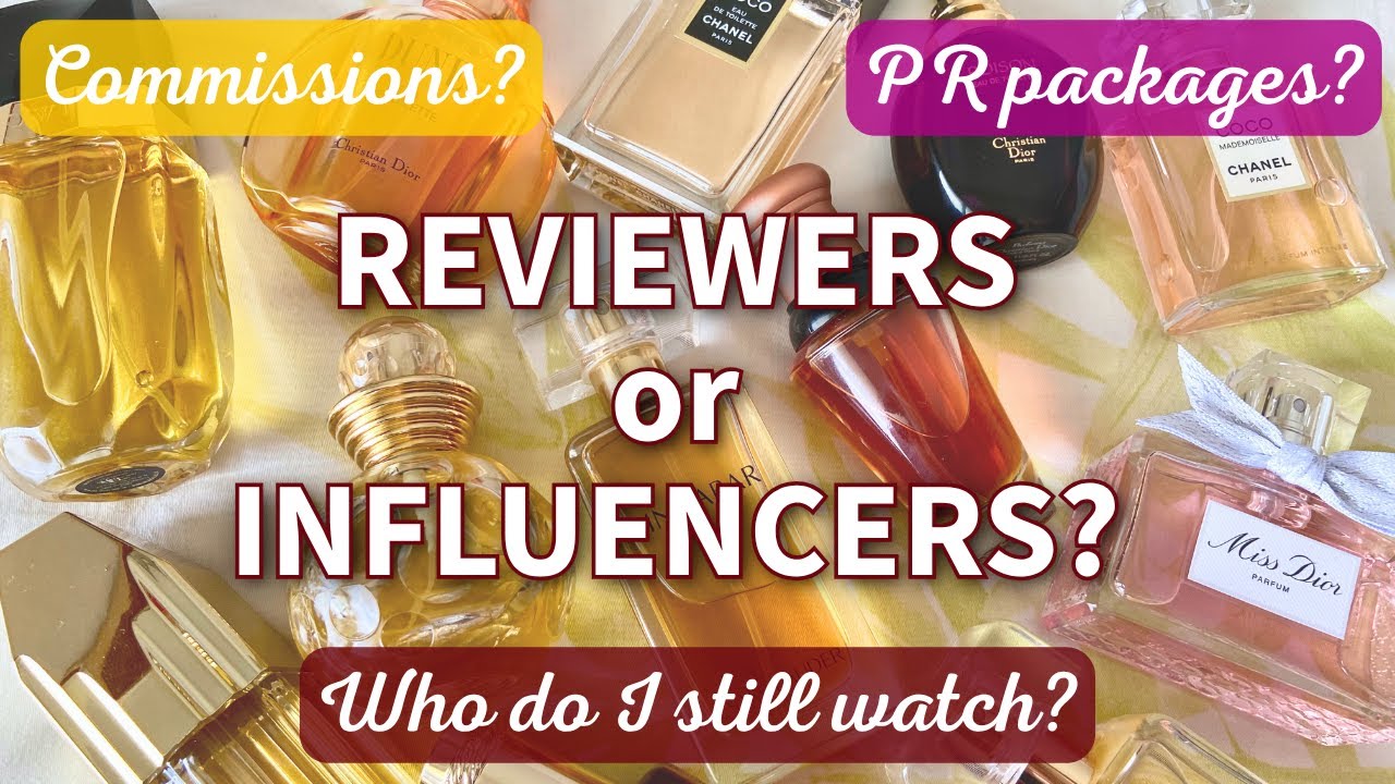 Perfume reviewers, influencers or telemarketers? Commissions revealed. Who do I still watch?