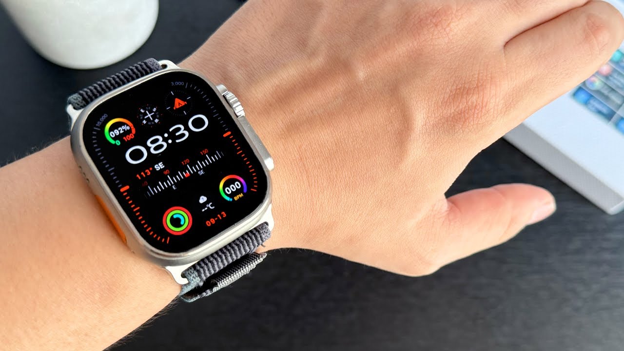 Smartwatch HK10 ULTRA 3 Unboxing ASMR And Test