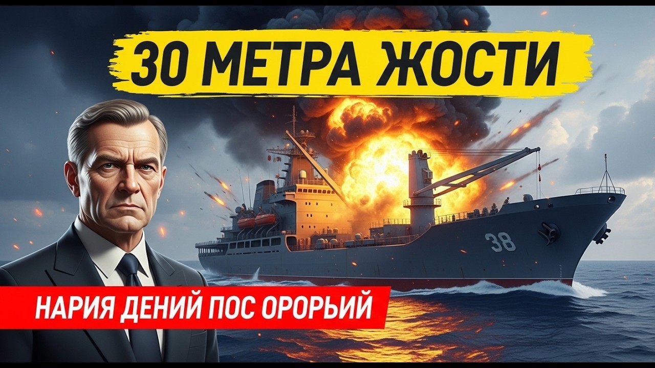 30 КАТЕРОВ ПРОТИВ ОДНОГО КОРАБЛЯ — ИСХОД УДИВИЛ ВСЕХ