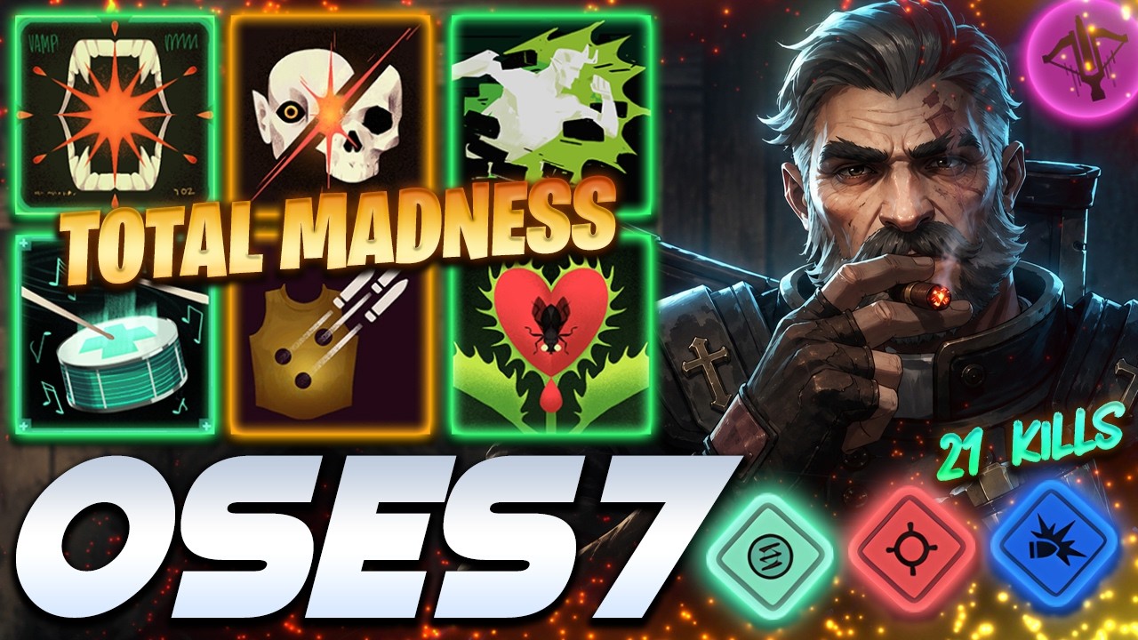 Oses7 Venator 21 KILLS - TOTAL MADNESS - Deadlock Pro Gameplay & Guides [Watch & Learn]