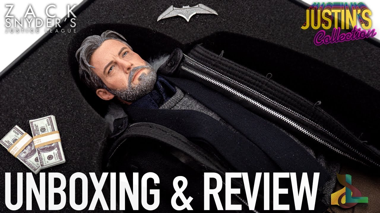 Bruce Wayne Zack Snyder's Justice League SL Custom 1/6 Scale Figure Unboxing & Review
