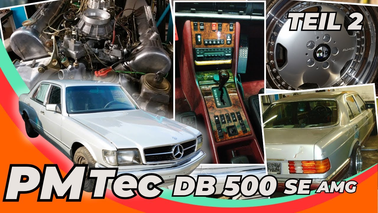 Teil 2: Mercedes W126 500SE im AMG-Look – Mit SEC-Coupé-Front! | PM Tec