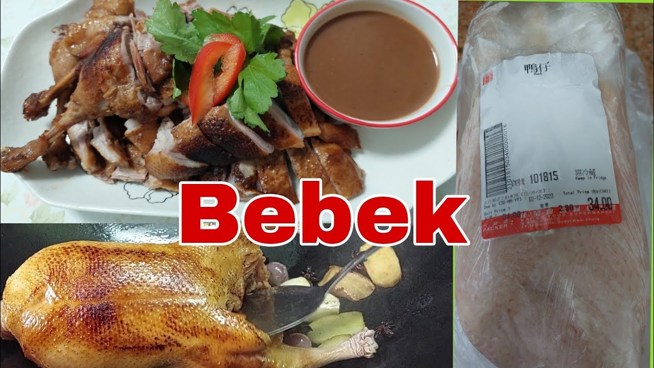 masakan hongkong Bebek di masak seperti ini bosku sangat suka@liyamenul