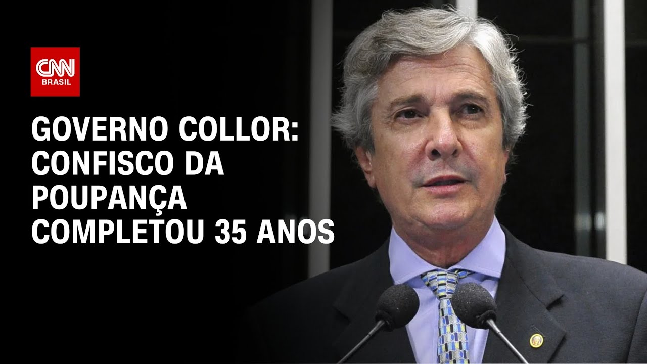 Confisco da poupança completou 35 anos dias antes de Collor ser preso | CNN 360