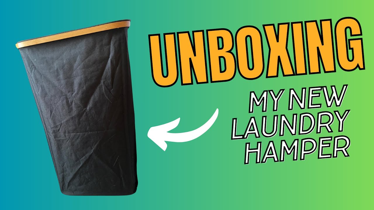 Unboxing and setting up the Lifewit 100L laundry basket