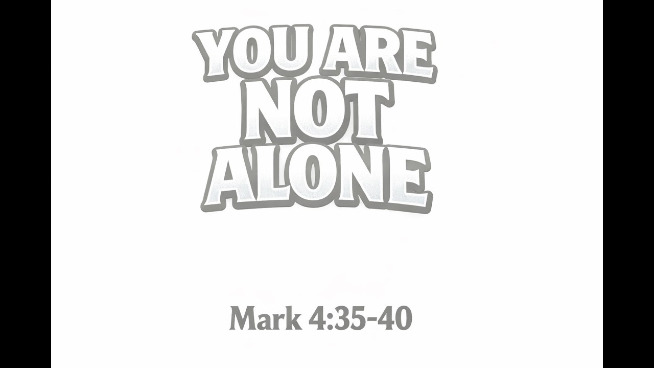 YOU ARE NOT ALONE ǁ SUNDAY FIRST SERVICE ǁ 1ST MARCH 2026