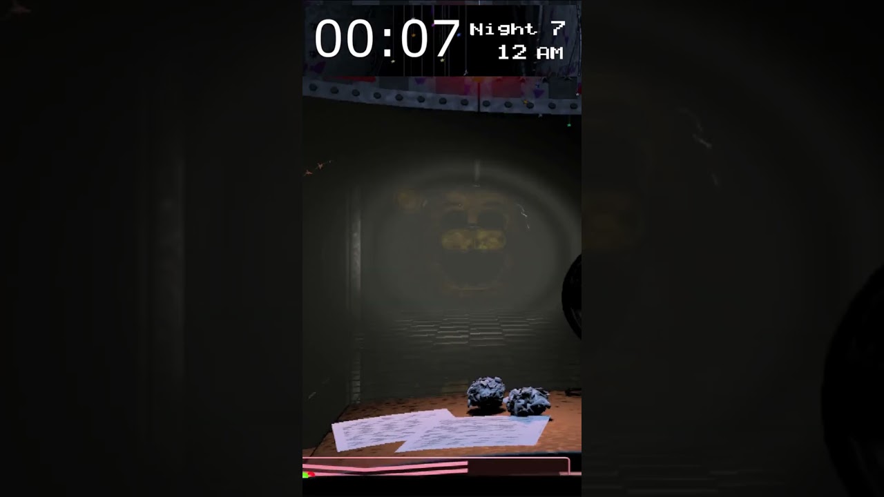 My Dumbest Jumpscare Whilst Completing 10/20 Mode! 😂#shorts #fnaf2 #funny