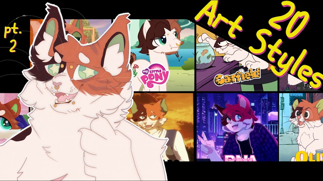 [Let's Art] Finishing the 20 Art Styles Challenge!! | Pt. 2