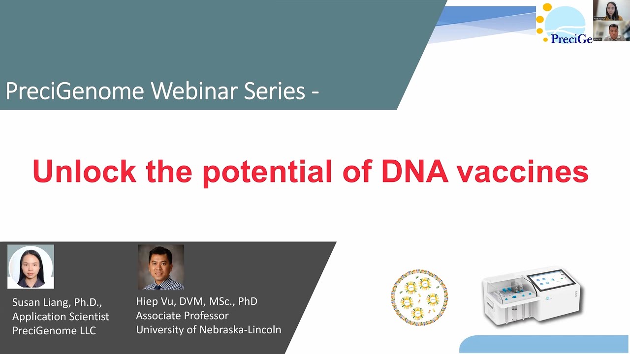 Webinar: unlock the potential of DNA Vaccines, Lipid Nanoparticle
