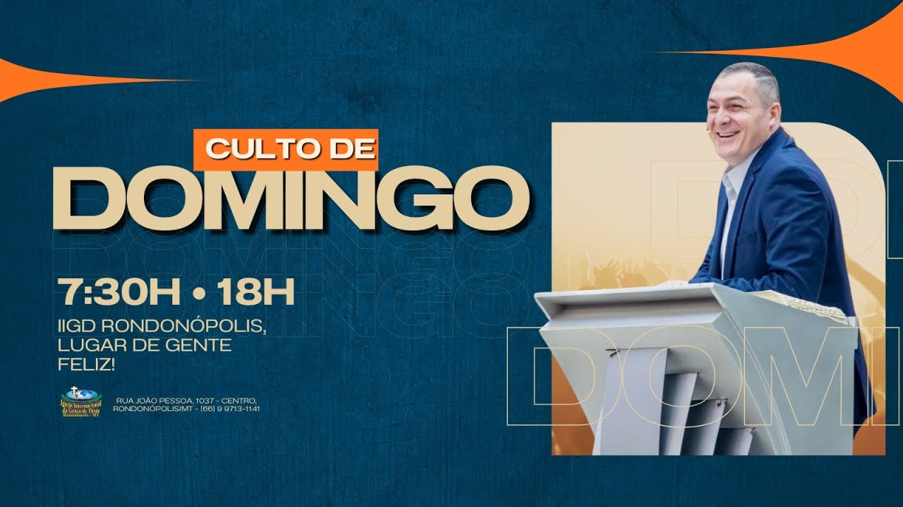 DOMINGO DOS FILHOS DE DEUS -  25/01/2026