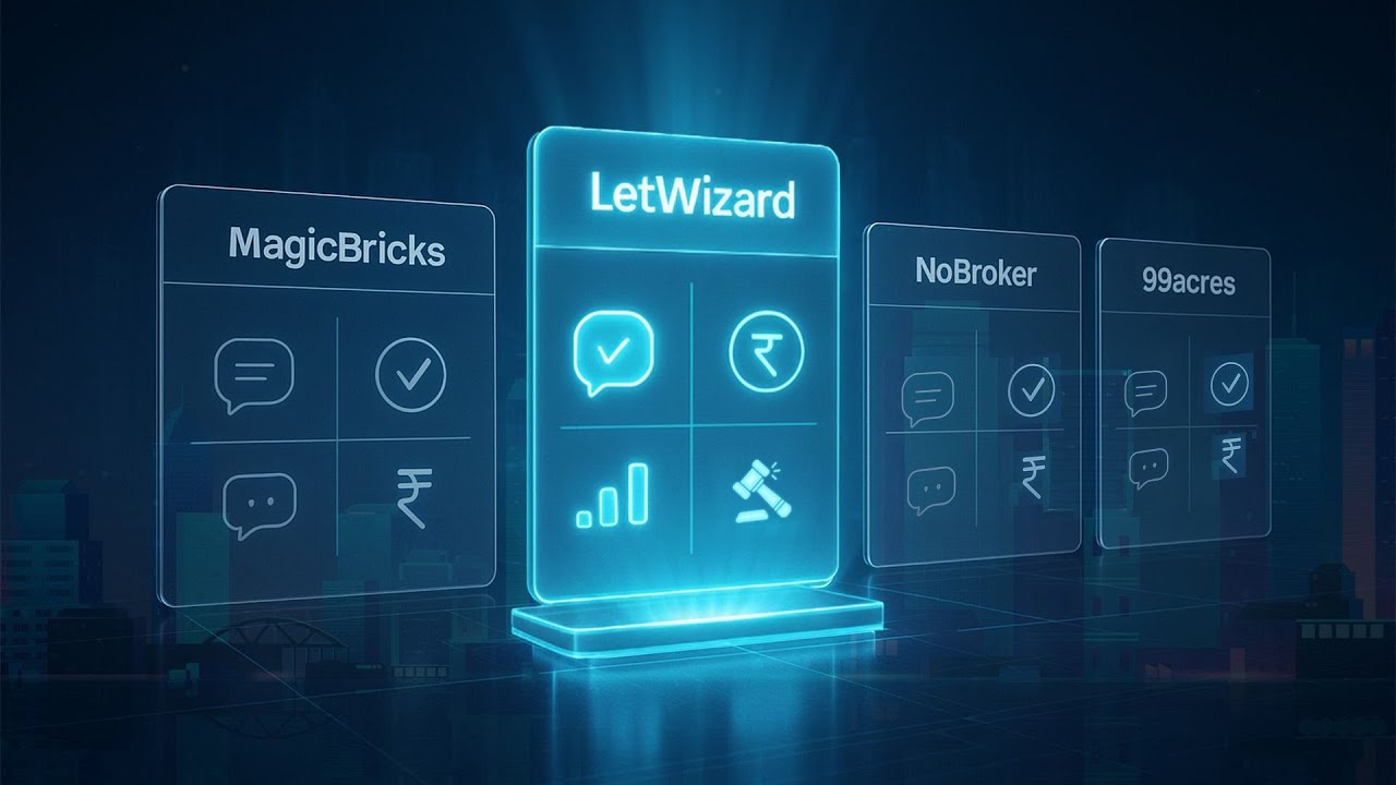 Vblog: Which Property Platform Truly Delivers? letWizard, MagicBricks, NoBroker & 99acres Compared