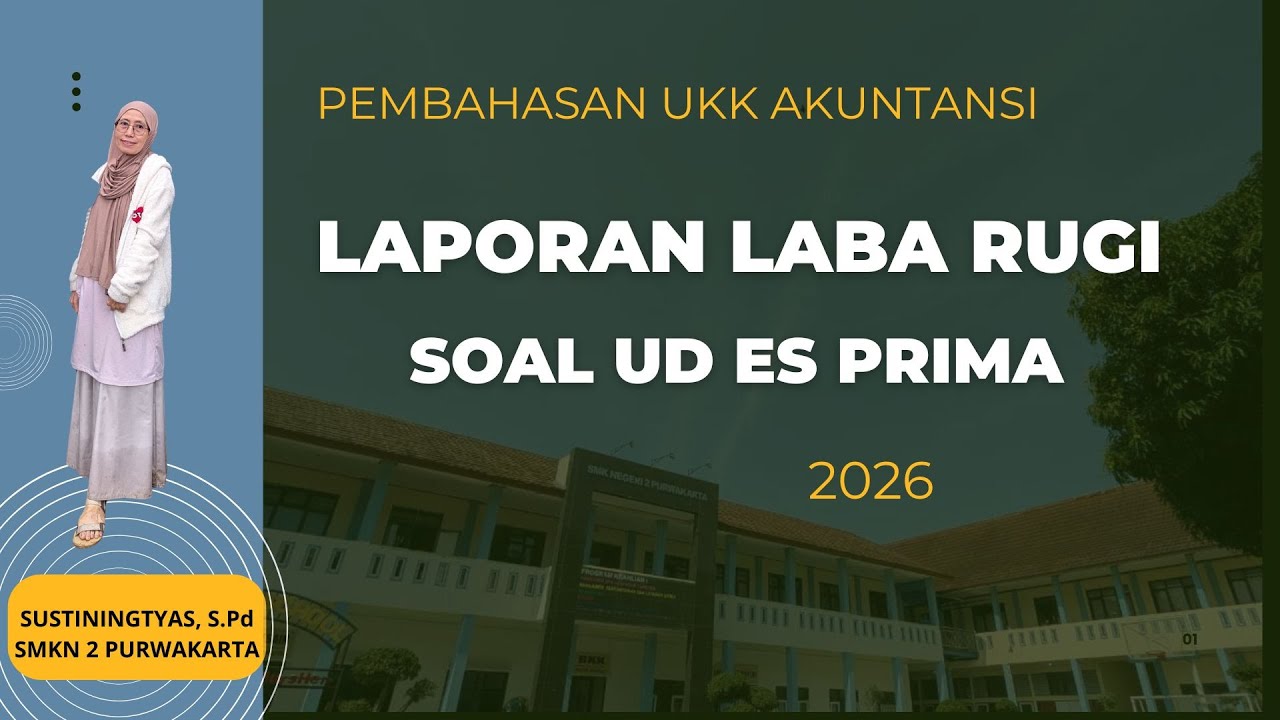 UD ES Prima Laporan Laba Rugi