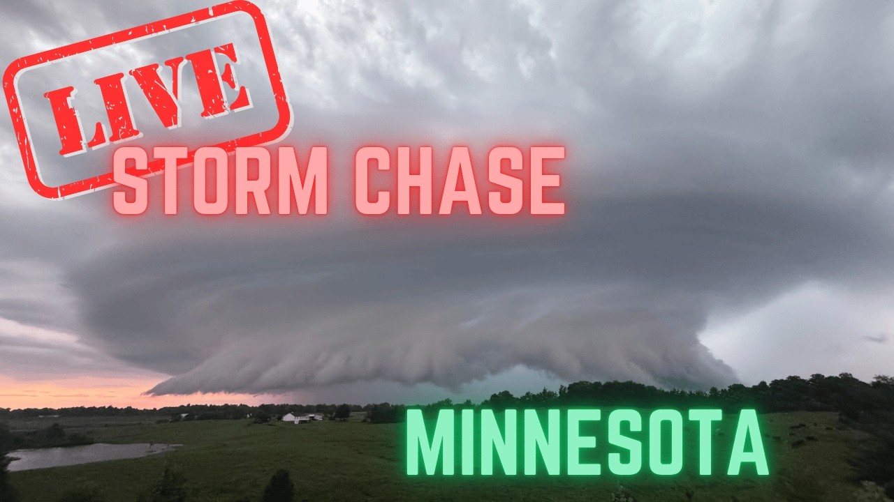 A Tornado Spun Up On Top Of Us!! | Kelliher Minnesota | Live Chase Archive 
