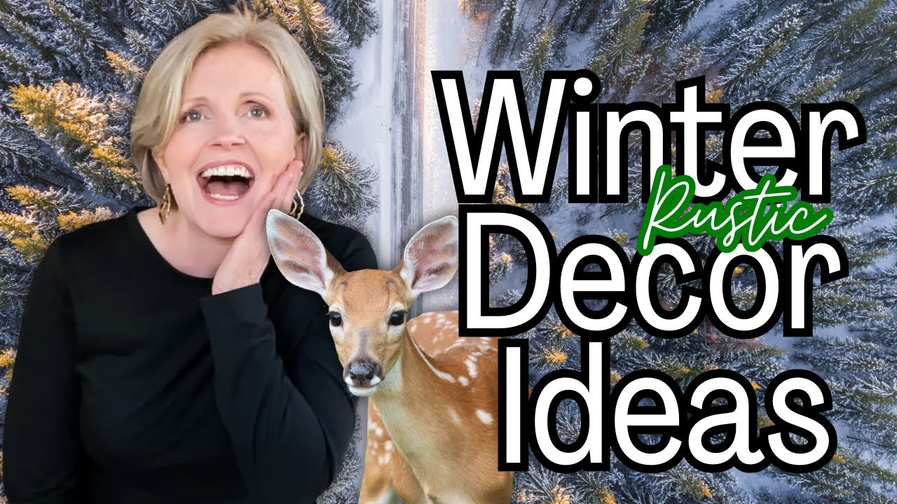 New WINTER Decor Ideas Inspired By WONDEROUS Natural Creations