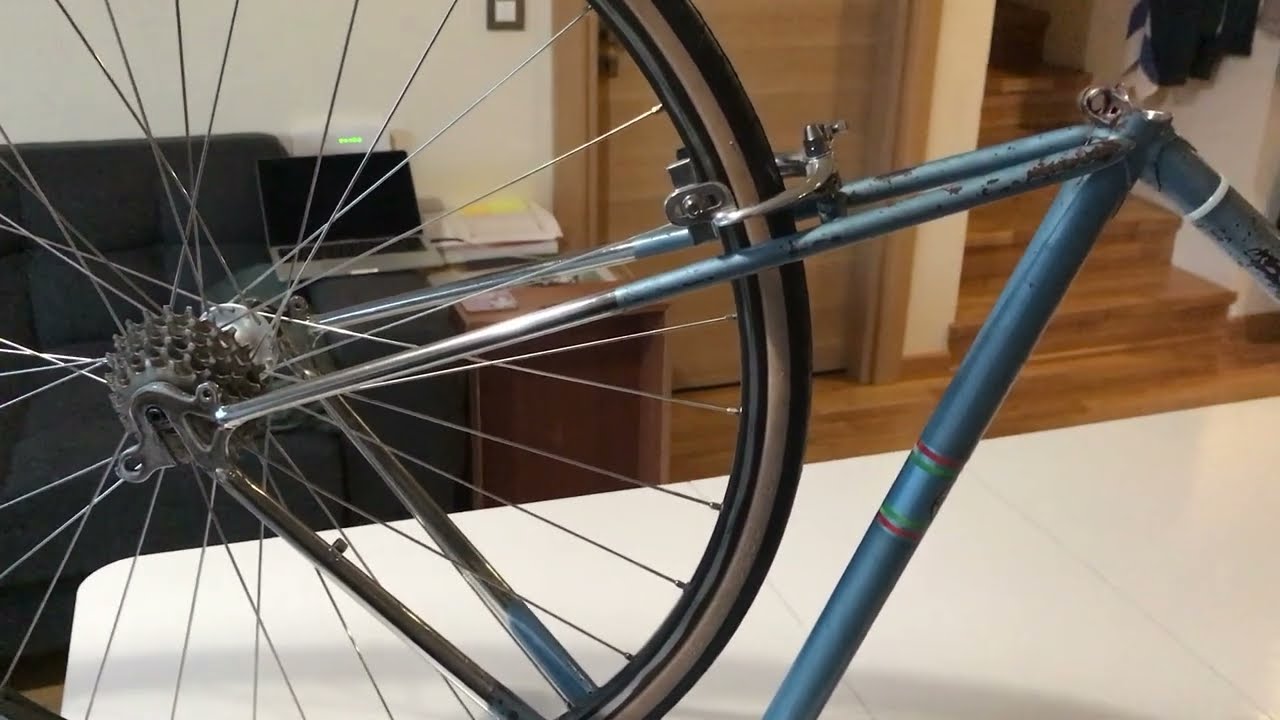 Cheap Bike Build Off 2025 Vintage Cyclocross Olympia P10 w 125 mm Hub bike goes direction L' Eroica