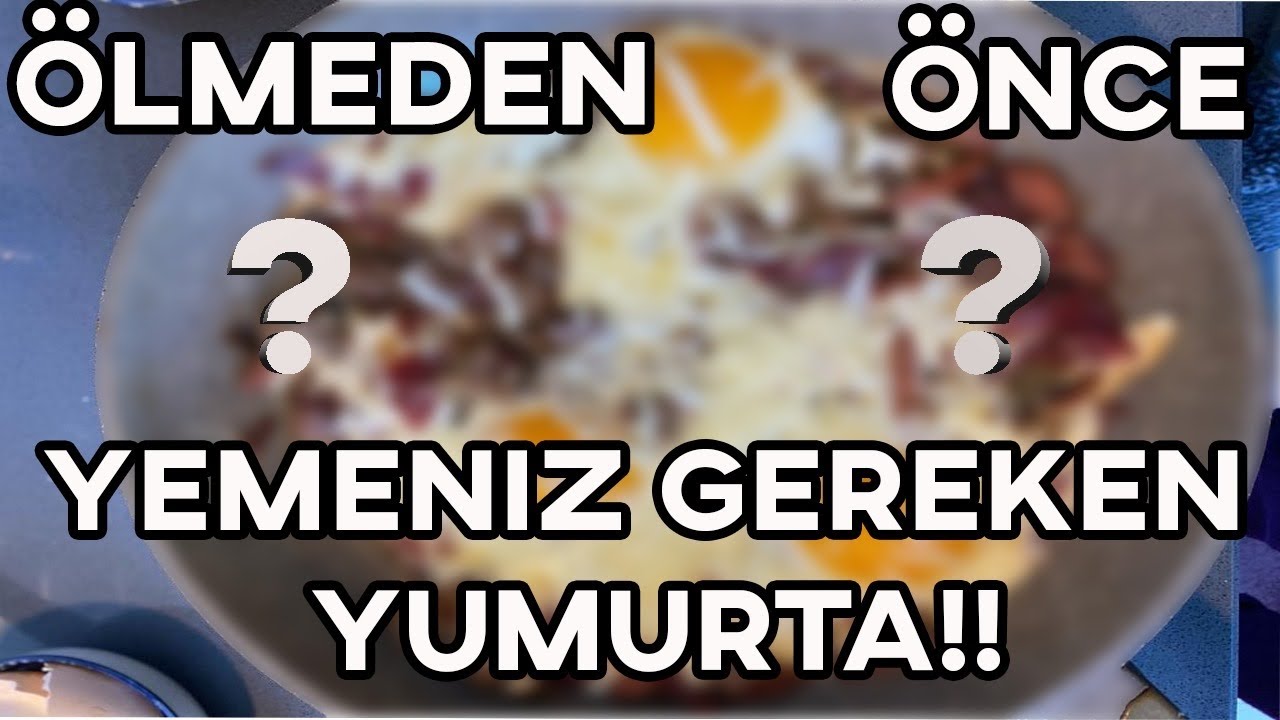 KAVURMALI SUCUKLU PASTIRMALI KASARLI YUMURTA ölmeden yemelisiniz #sunnysideup Türk Versiyon