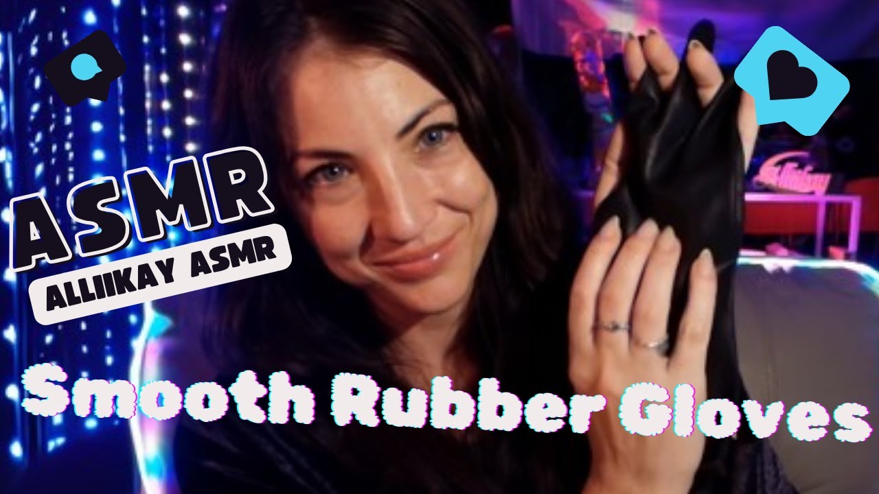 ASMR Smooth Rubber gloves