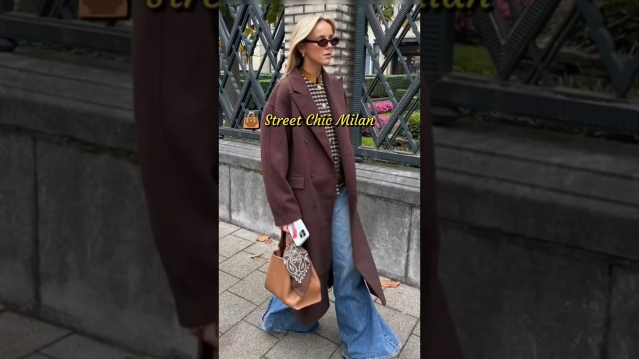 Italian Street Style 2025 | Effortless Chic Looks in Milan