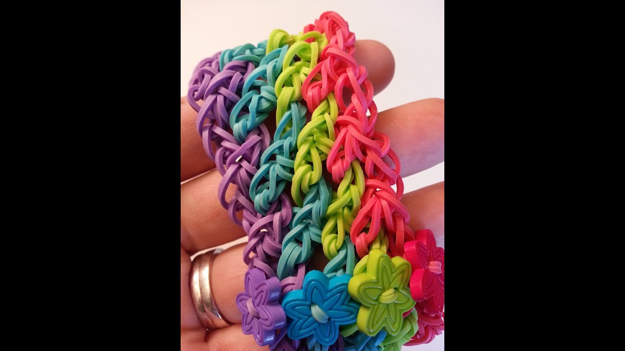 Lattice Bracelet Tutorial by feelinspiffy (Rainbow Loom)