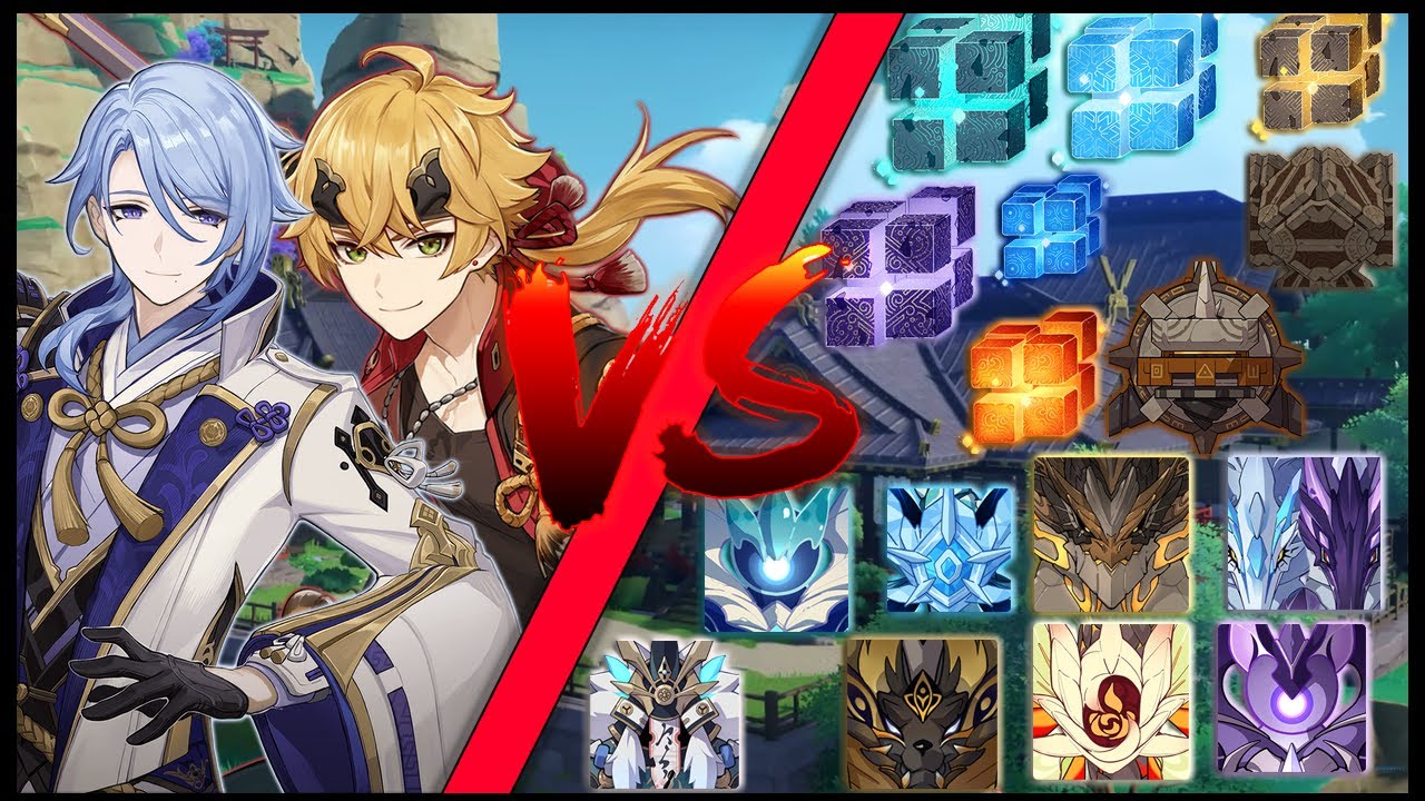 ThomaTo Coop Against All World Bosses In The Game - Genshin Impact