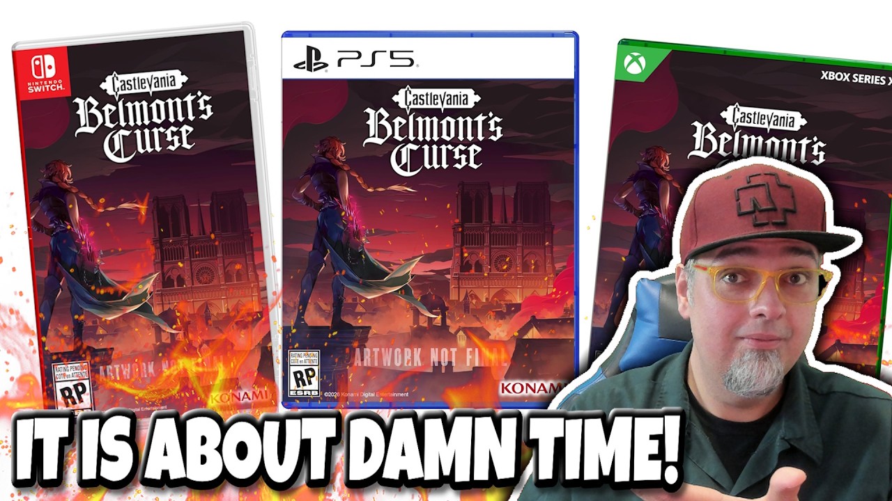 Офигеть! Новая 2D Castlevania, и выглядит она потрясающе! Проклятие Бельмонта