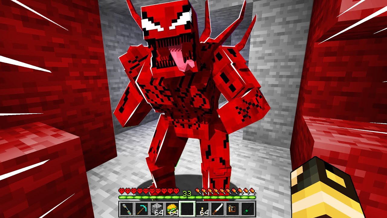HO INCONTRATO CARNAGE NEL MIO MONDO DI MINECRAFT!!