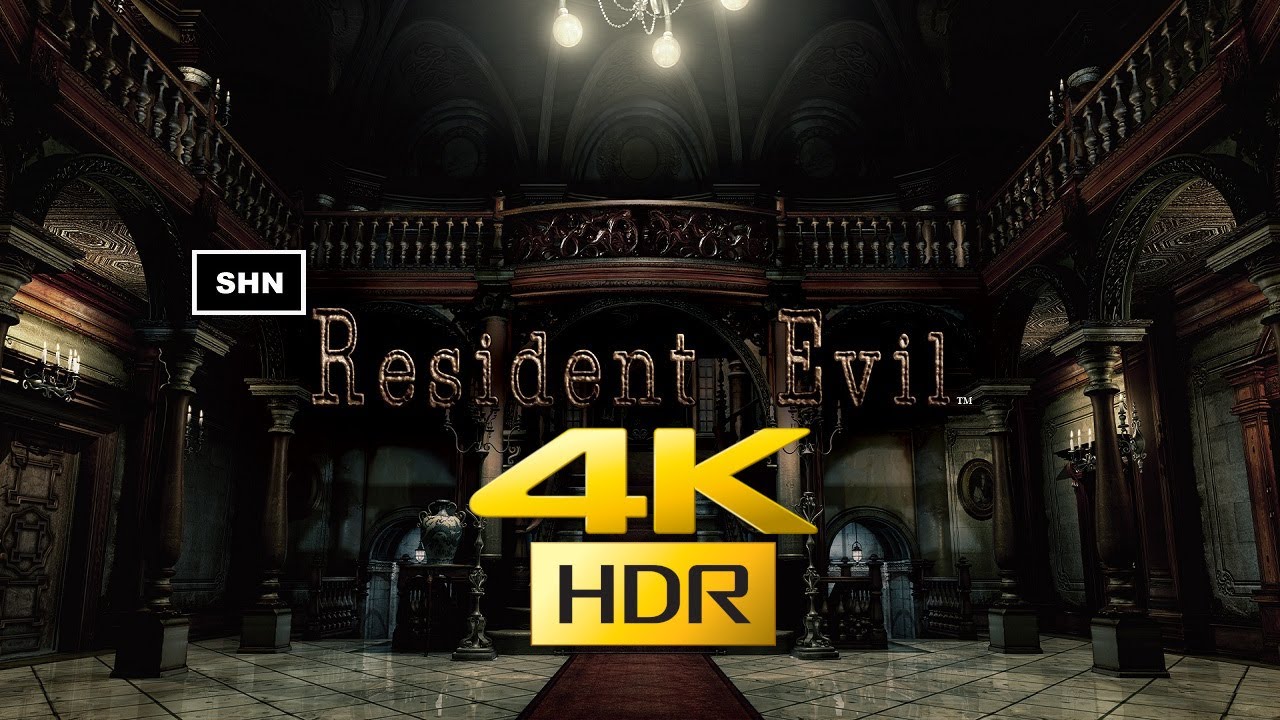 Resident Evil HD Remaster | 4K/60fps HDR | Real Survival Chris  Longplay Walkthrough  No Commentary