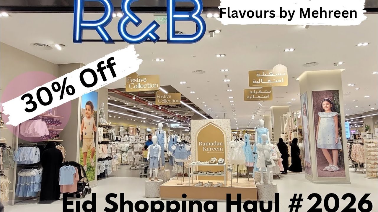 Eid Shopping Haul #2026 | 30% Off on Everything in R & B | Affordable Prices  @FlavoursbyMehreen