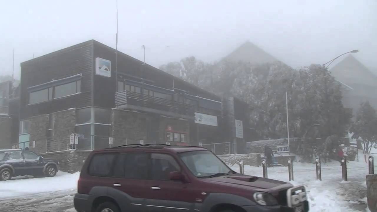 Falls Creek in Winter, Victoria Australia