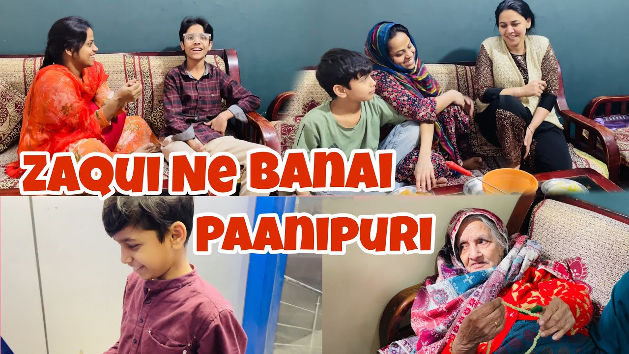 Zaqui Ne Banai Paanipuri ￼