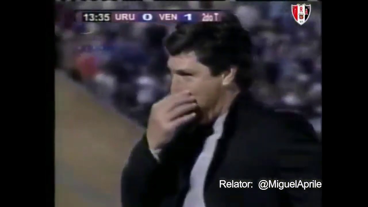 Miguel Aprile - Uruguay 0 - 3 Venezuela 