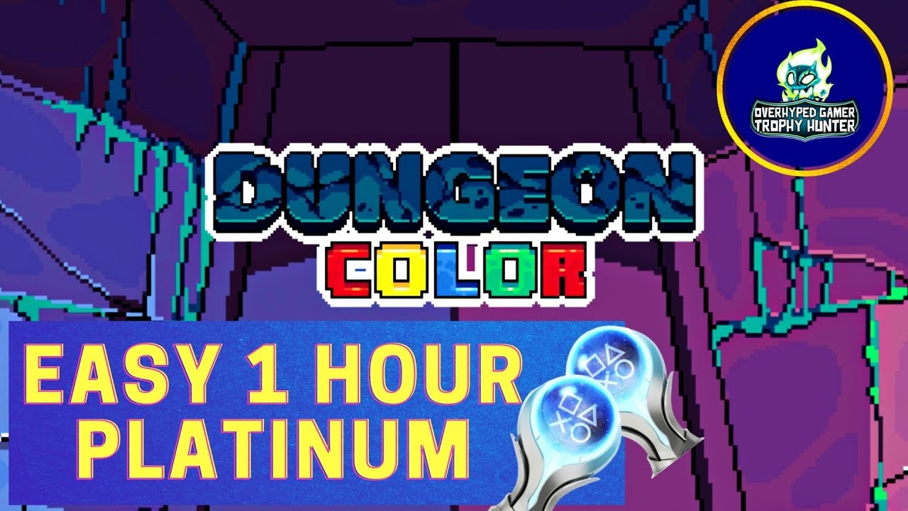 Dungeon Color 100% Platinum Walkthrough | Trophy & Achievement Guide