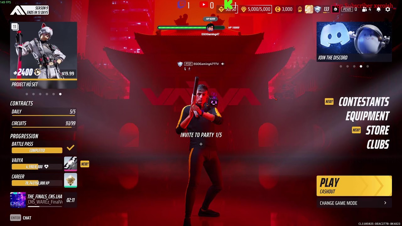 THE FINALS Season 9 Cashout Mode : )