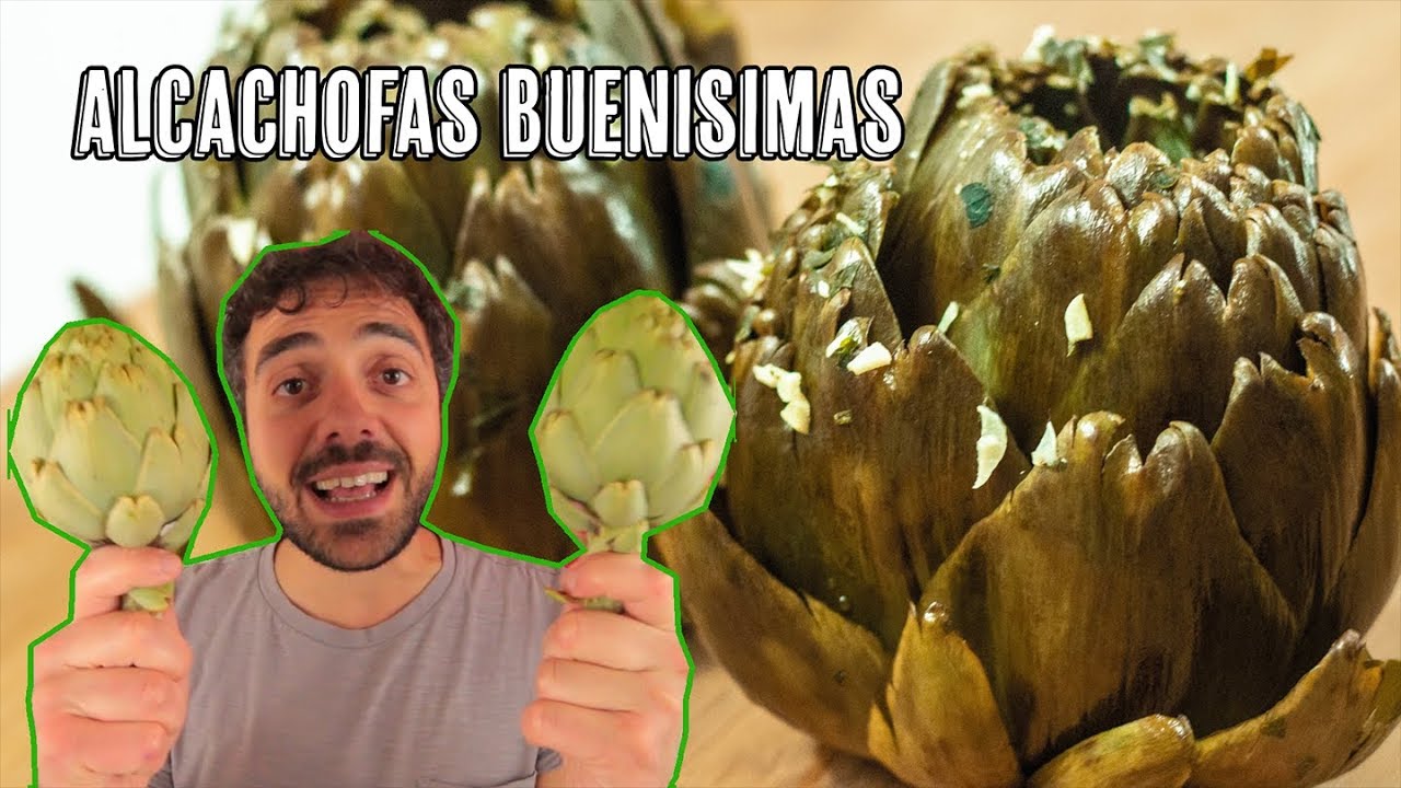 Receta de Alcachofas aliñadas al Vapor - Como cocinar Alcachofas - Receta de Entrante - Facil y Sana