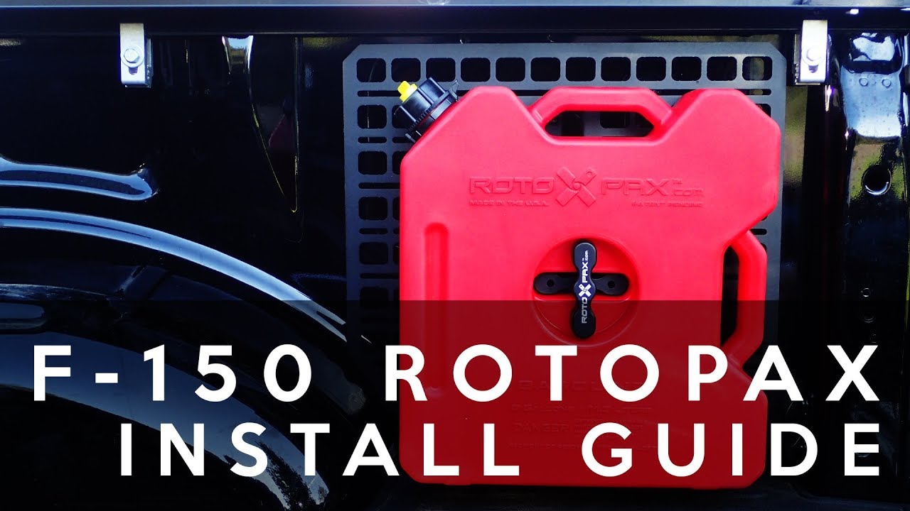 Rotopax Fuel Can Mounting in Ford F-150 - Install Guide