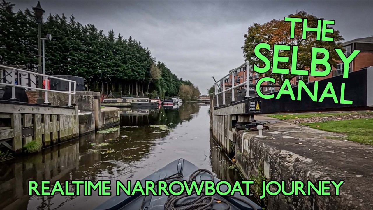 E23.3 || Through Selby Tidal Lock and Along the Selby Canal