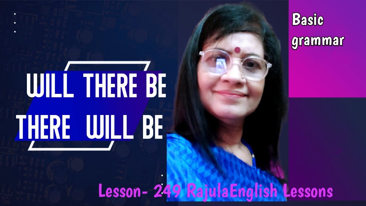 #WillThereBe |THERE WILL BE| Basic grammar lesson| Lesson- 249 Rajula English Lessons