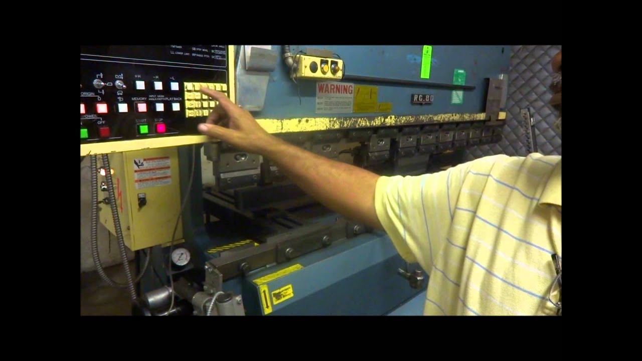 AMADA RG-80 CNC PRESS BRAKE