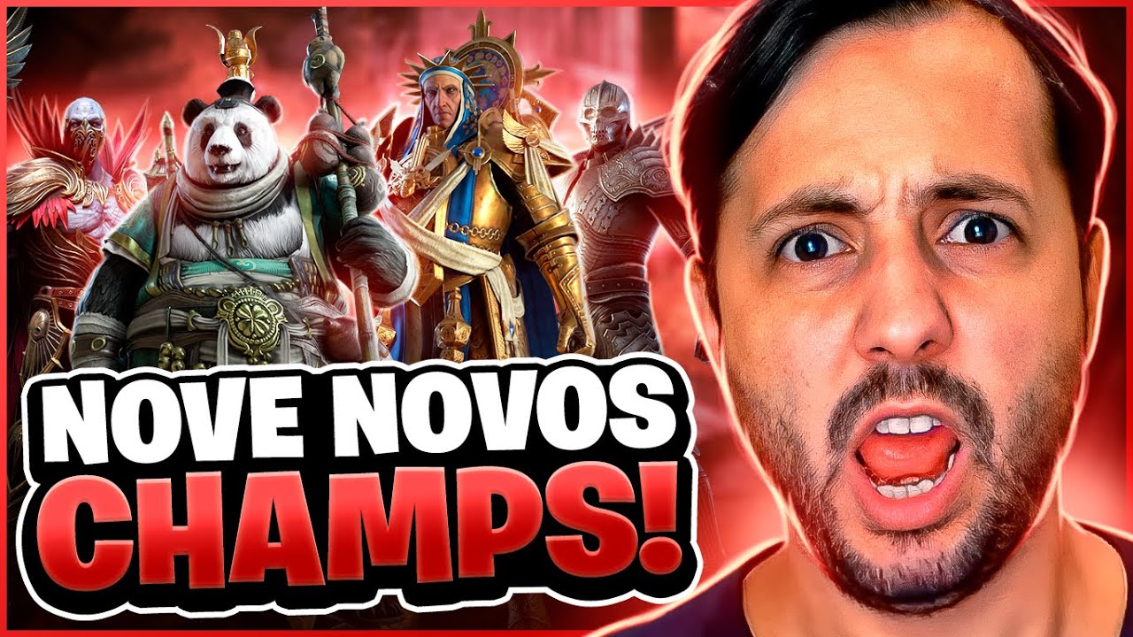 9 NOVOS CAMPEÕES NA ATUALIZAÇÃO DO FIM DE SETEMBRO | Raid Shadow Legends