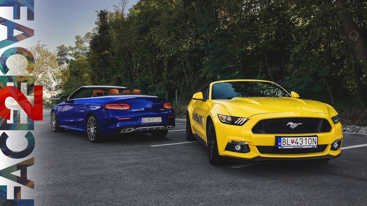 C43 Cabrio vs. Mustang GT Cabrio | Face2Face