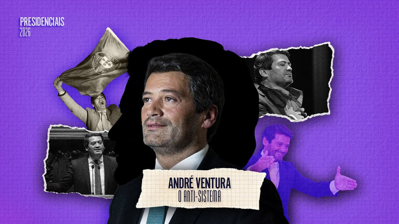 André Ventura, “o anti-sistema” | Presidenciais 2026