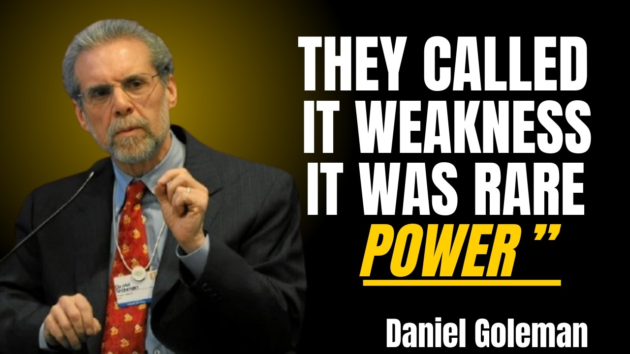 THEY CALLED IT WEAKNESS, IT WAS RARE POWER | Emotional Intelligence That Changes Everything