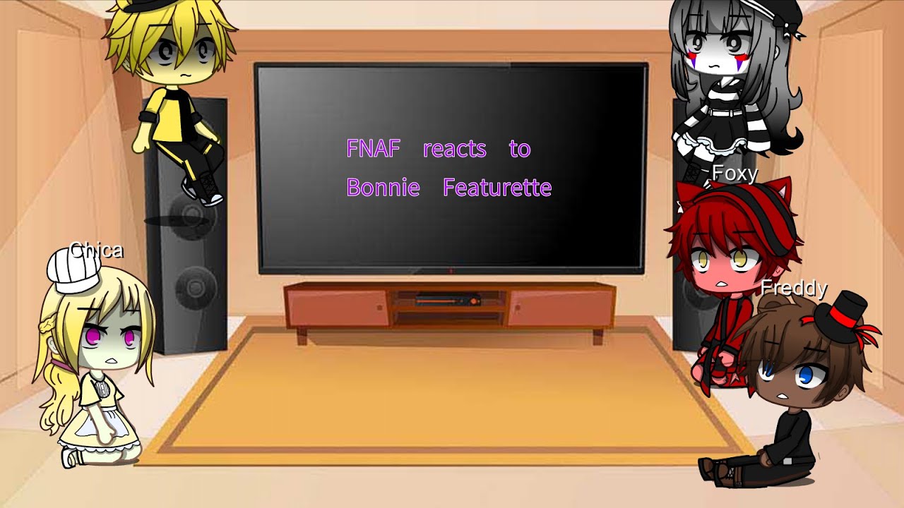 FNAF reacts to Bonnie Featurette