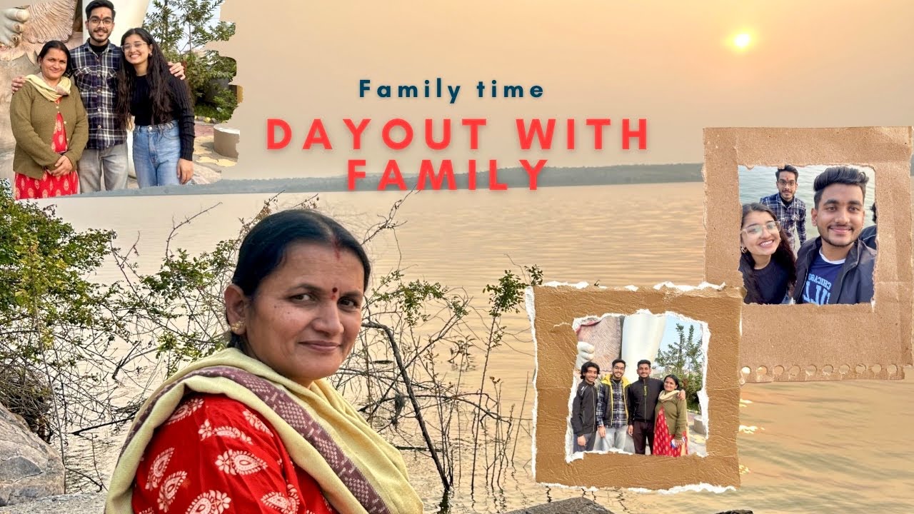 Family dayout in Dahod Dam #youtubevlog #vloggerlife #dailylifevlog #viralvlogs #dahod #familytime 