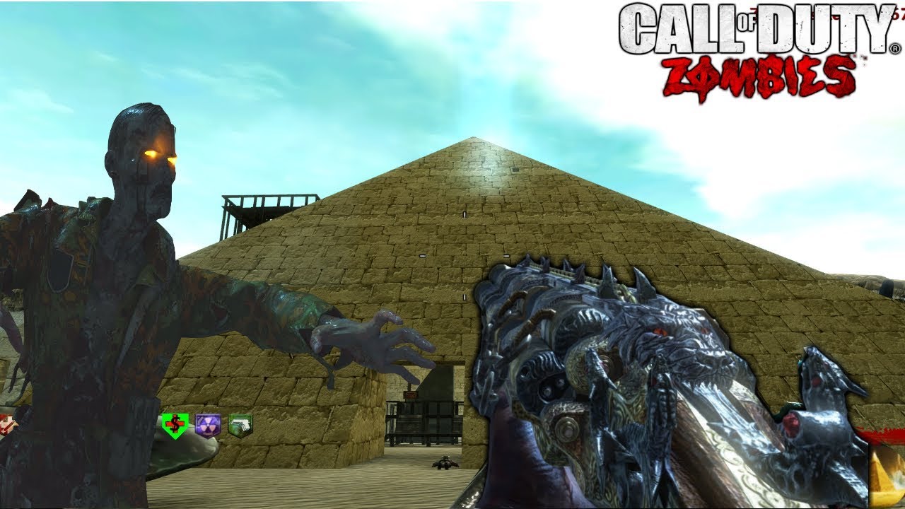 PIRÁMIDES DEL ANTIGUO EGIPTO CUSTOM ZOMBIES CON EASTER EGG | WORLD AT WAR ZOMBIES